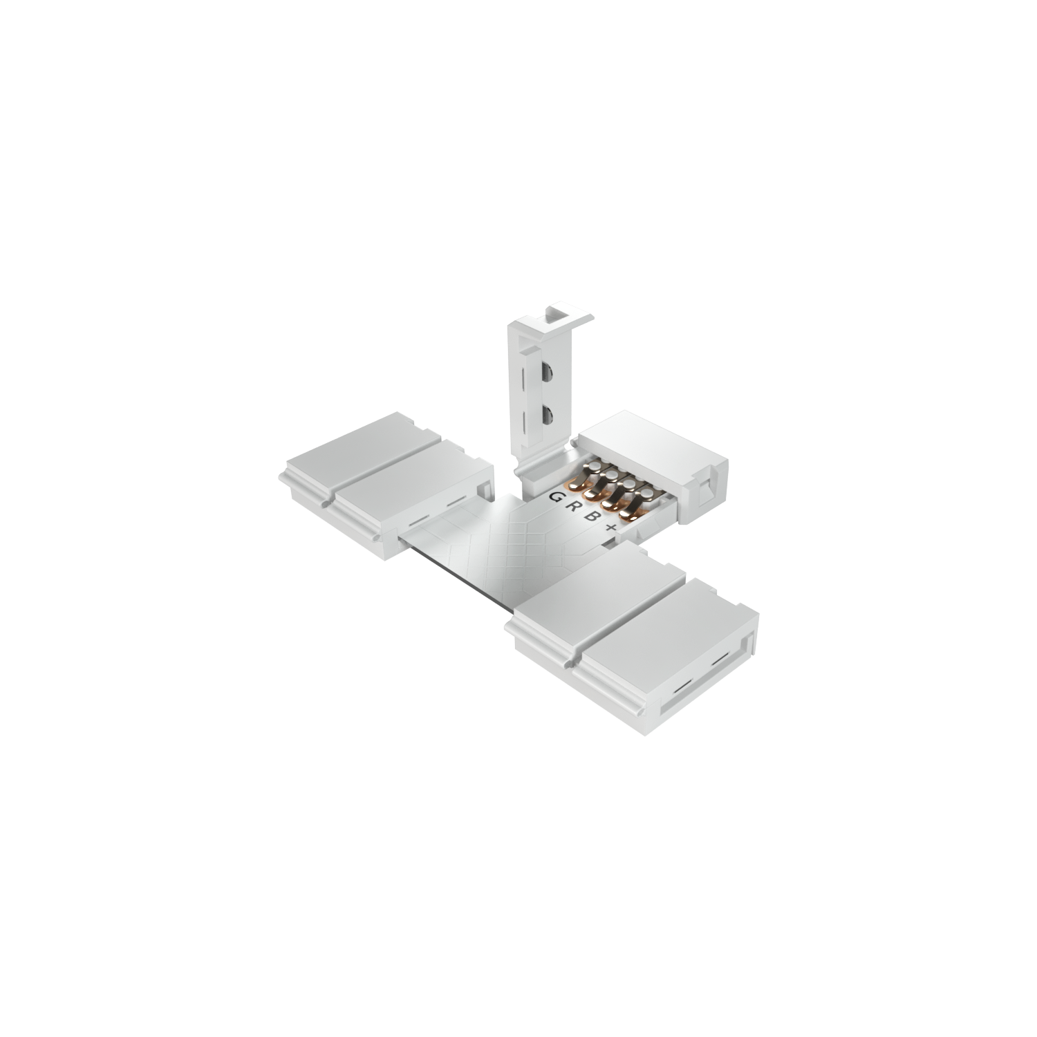 Geniled Набор коннекторов-клипс для светодиодной ленты RGB 10мм с Т-образным соединителем