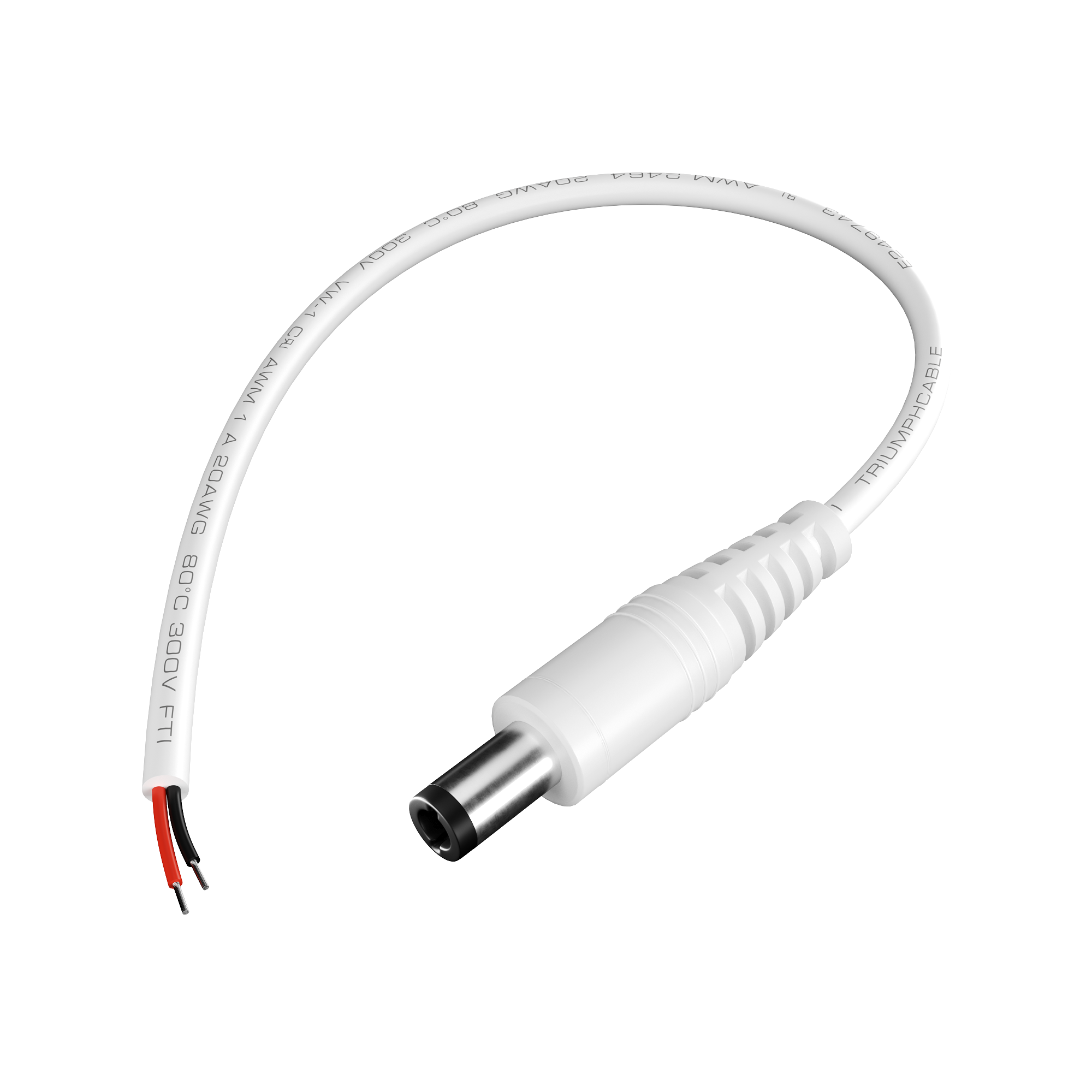 Geniled Коннектор Jack "папа" 2,1х5,5 с проводом для подключения светодиодной ленты Geniled 1шт