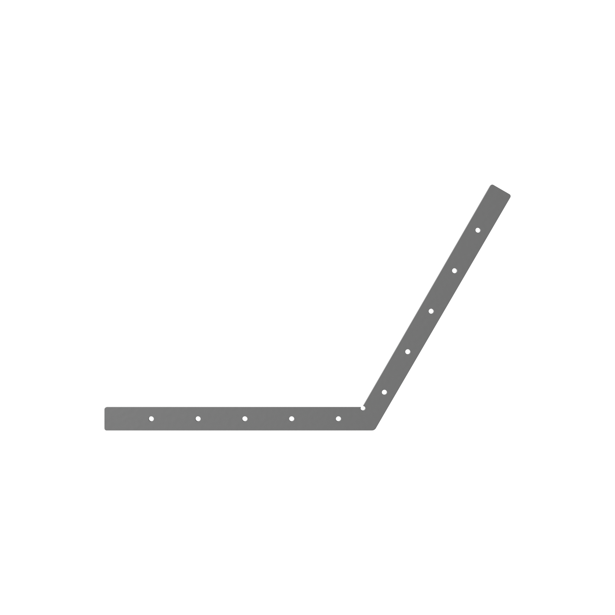 Geniled Соединитель стальной 120°, 2мм для профиля Geniled, с покрытием