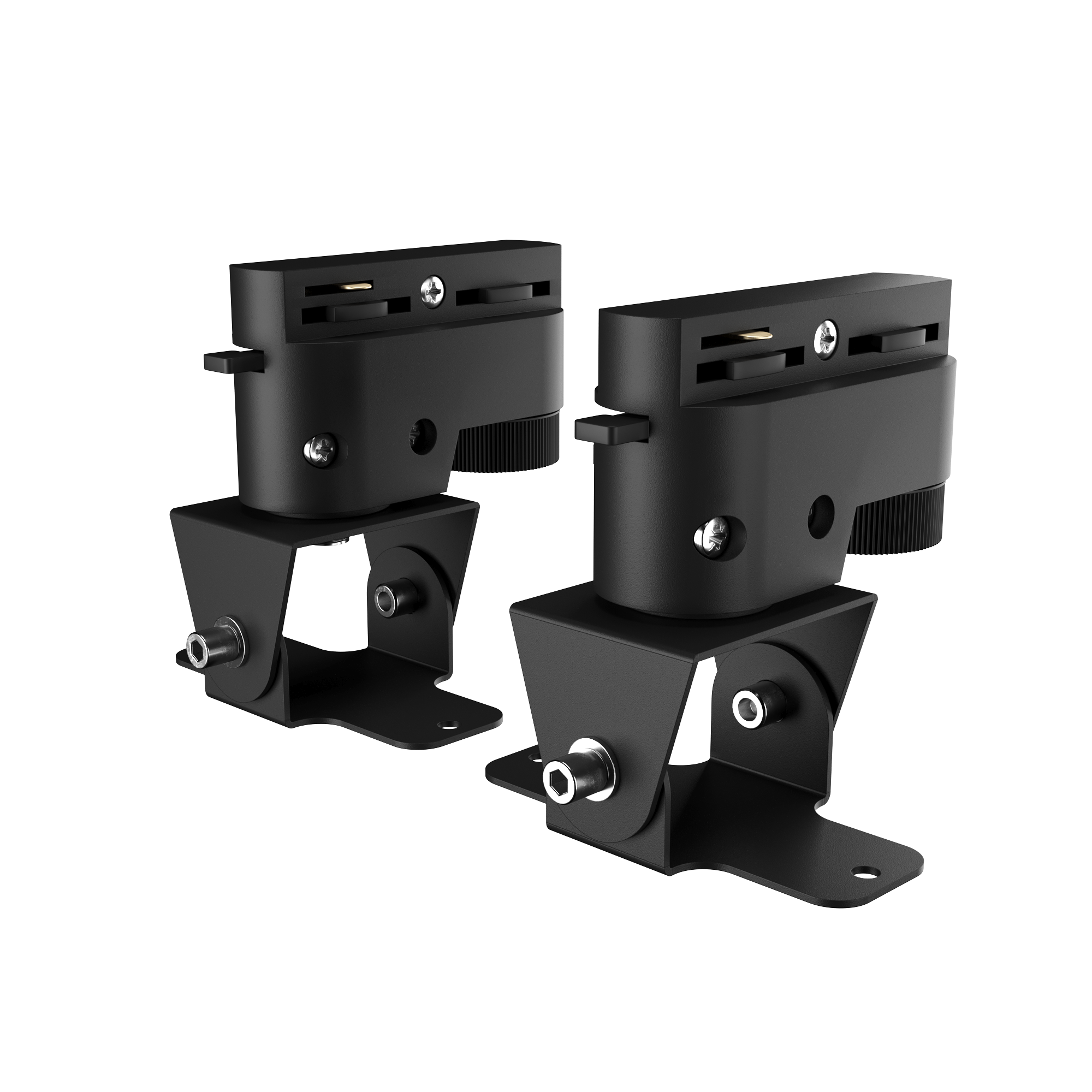 Geniled Крепление с адаптером для 1-фазного шинопровода для светильника Trade Linear 65x60x980-1962 чёрное