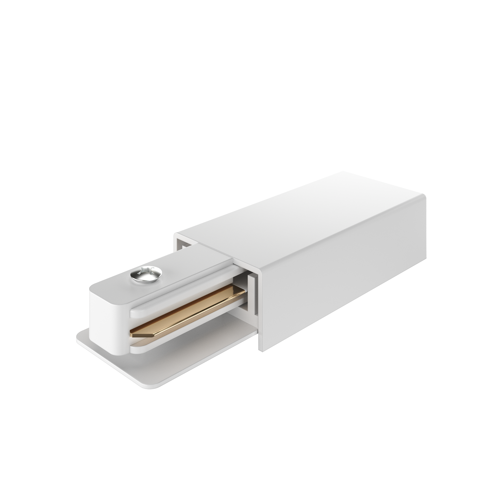 Geniled Ввод питания для однофазного шинопровода Geniled Белый