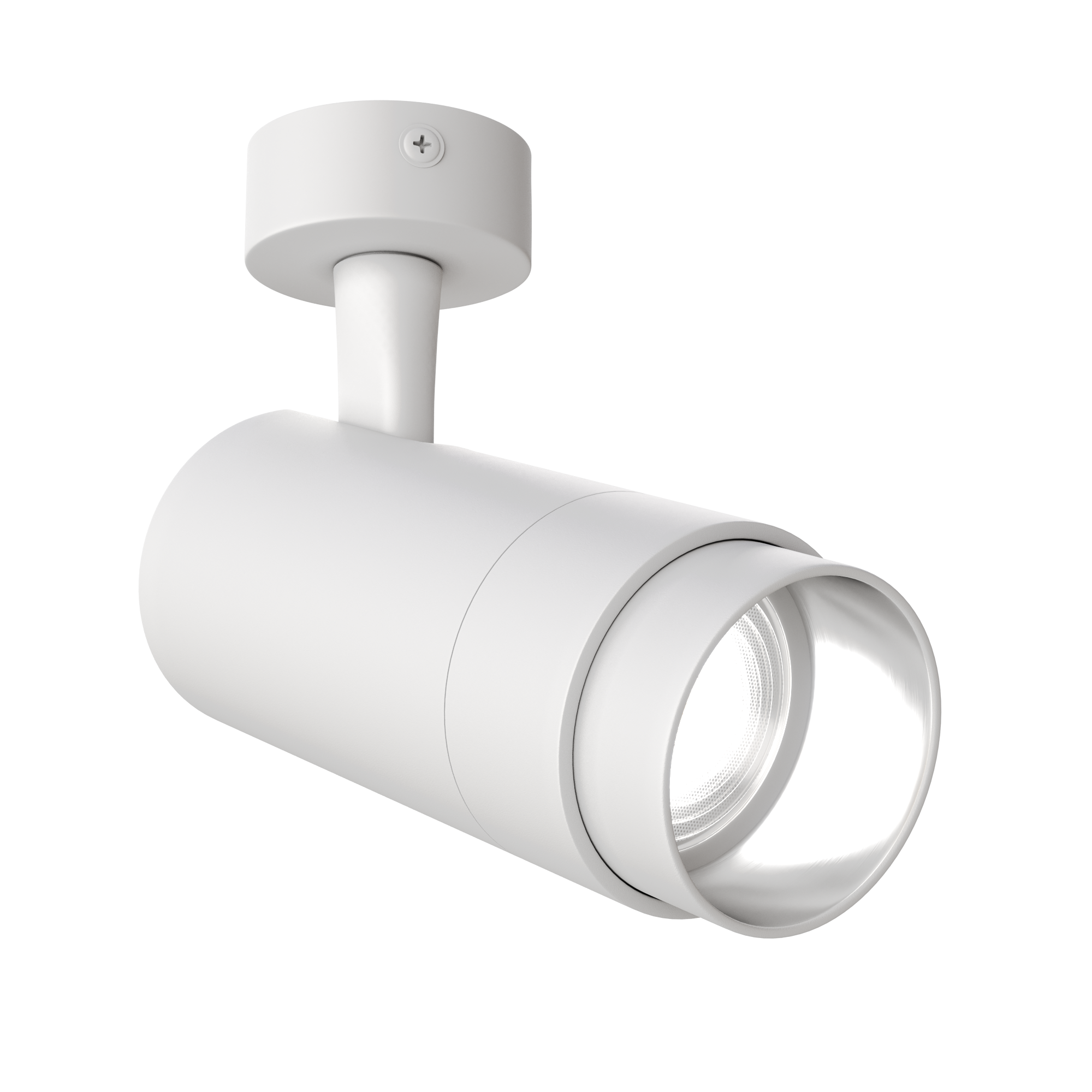 Geniled Трековый светильник Geniled Track Classic Zoom 20Вт 4000K 90Ra с потолочной чашкой 60x25 Белый