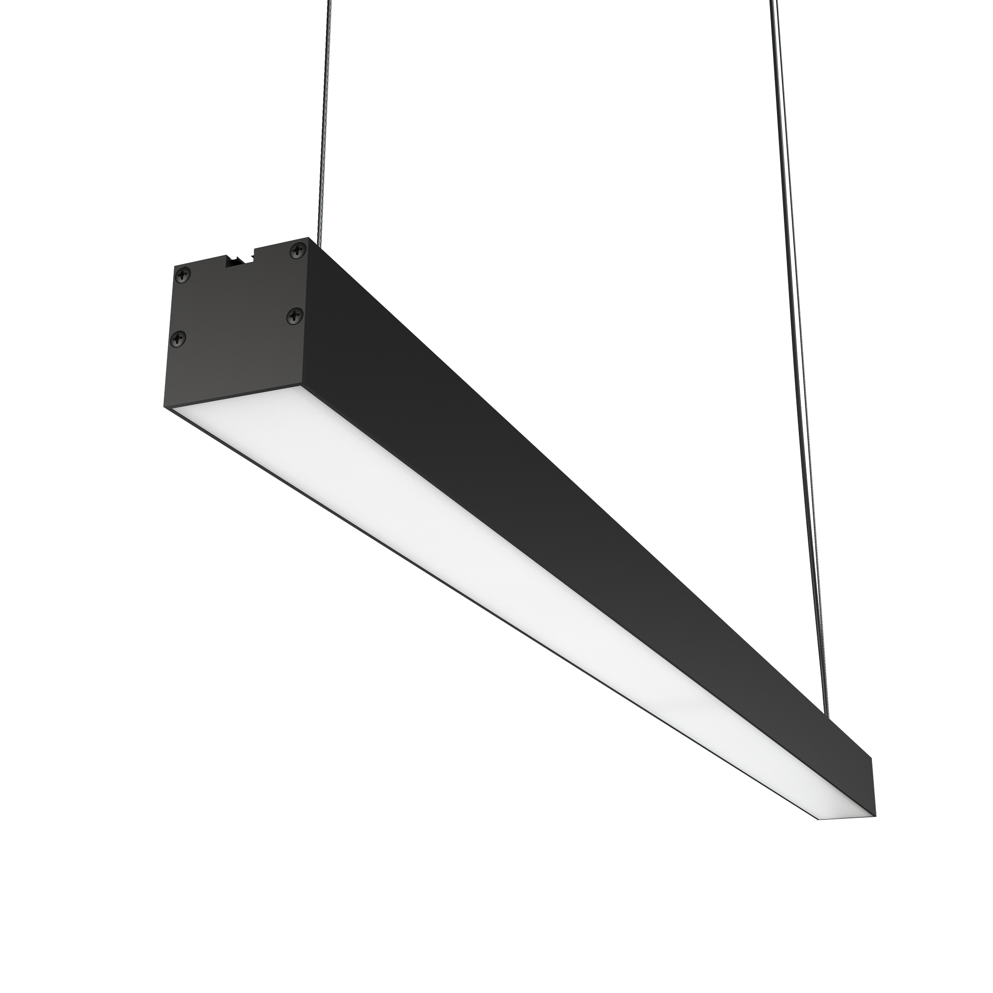 Geniled Line Alum Standart 980x50x50 20Вт 4000К Опал Черный