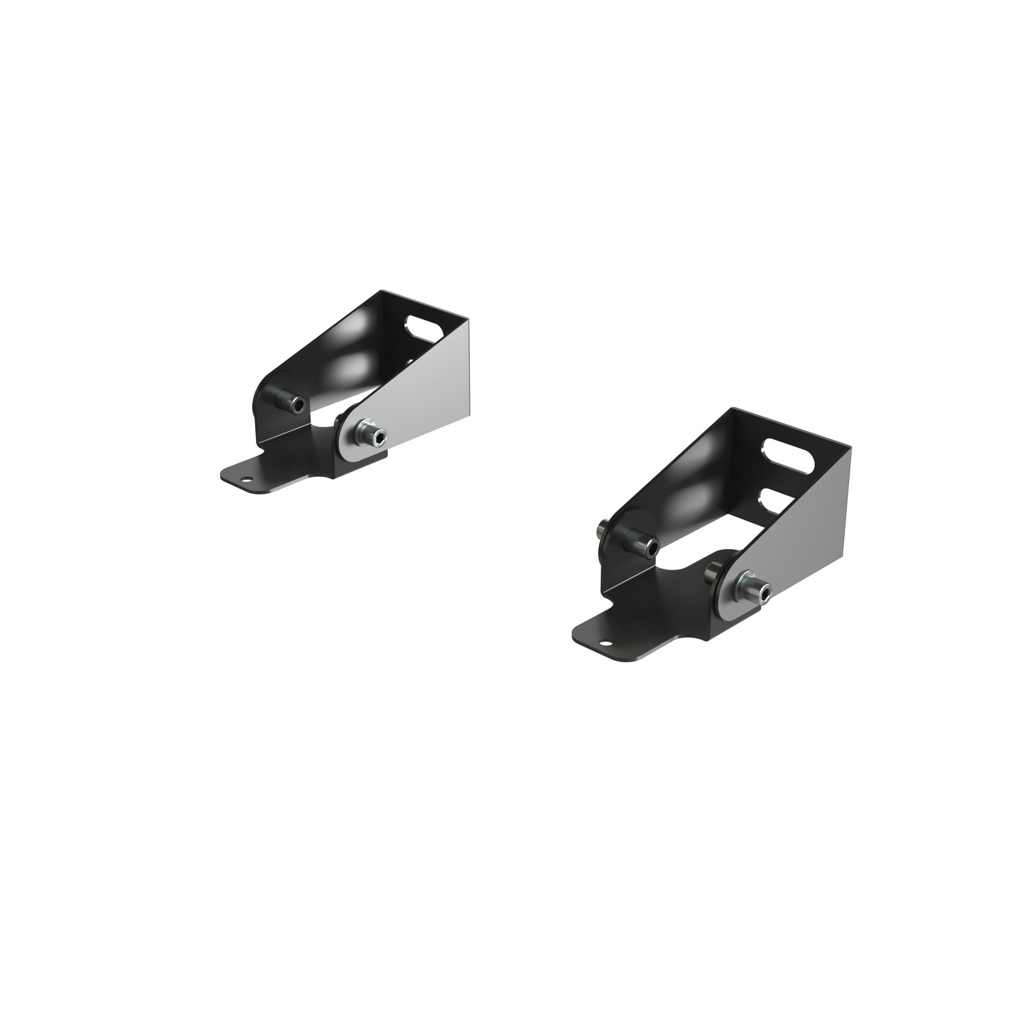 Geniled Крепление Кронштейн поворотный Trade Linear 65x60 (комплект 2 шт) чёрный