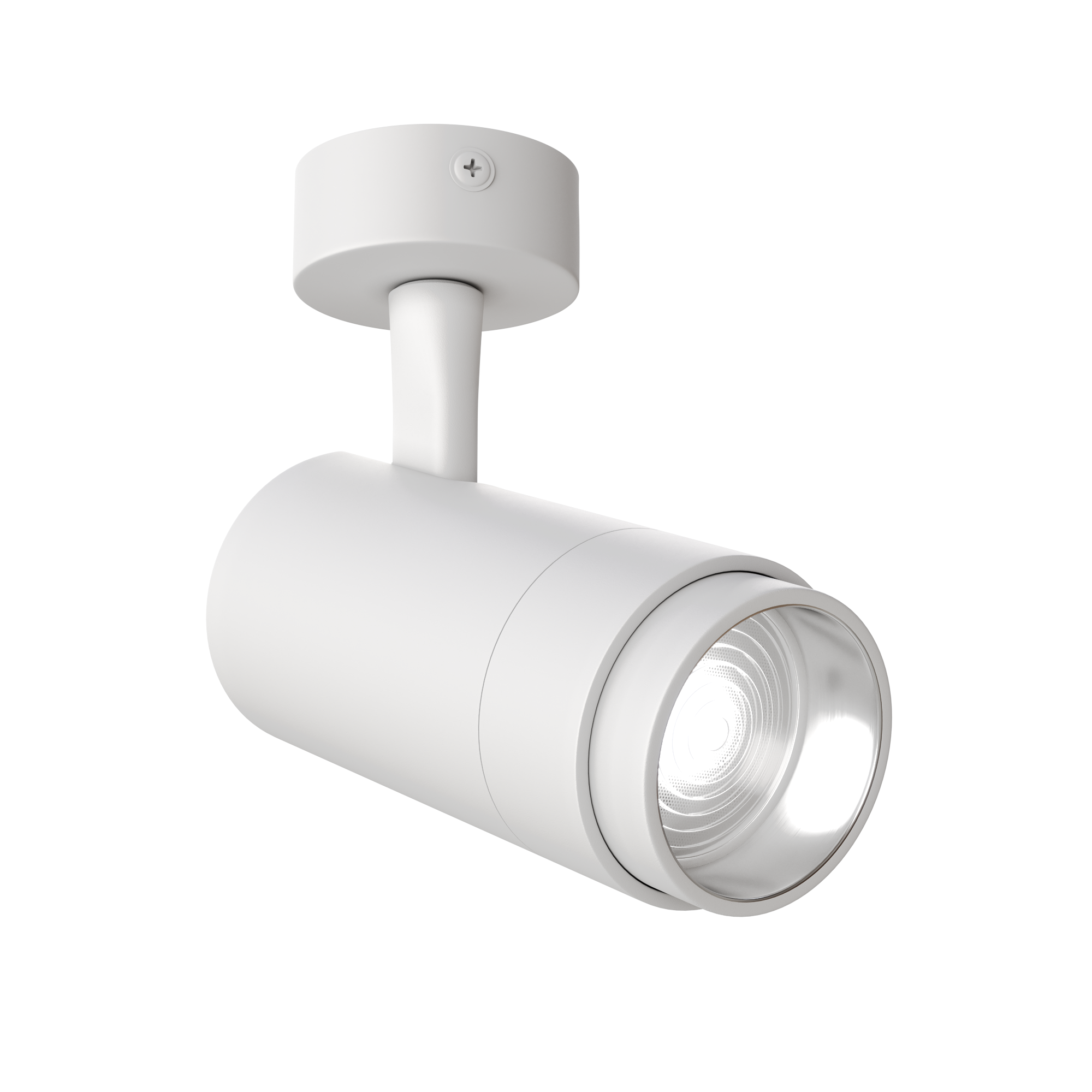 Geniled Трековый светильник Geniled Track Classic Zoom 20Вт 3000К 90Ra с потолочной чашкой 60x25 Белый