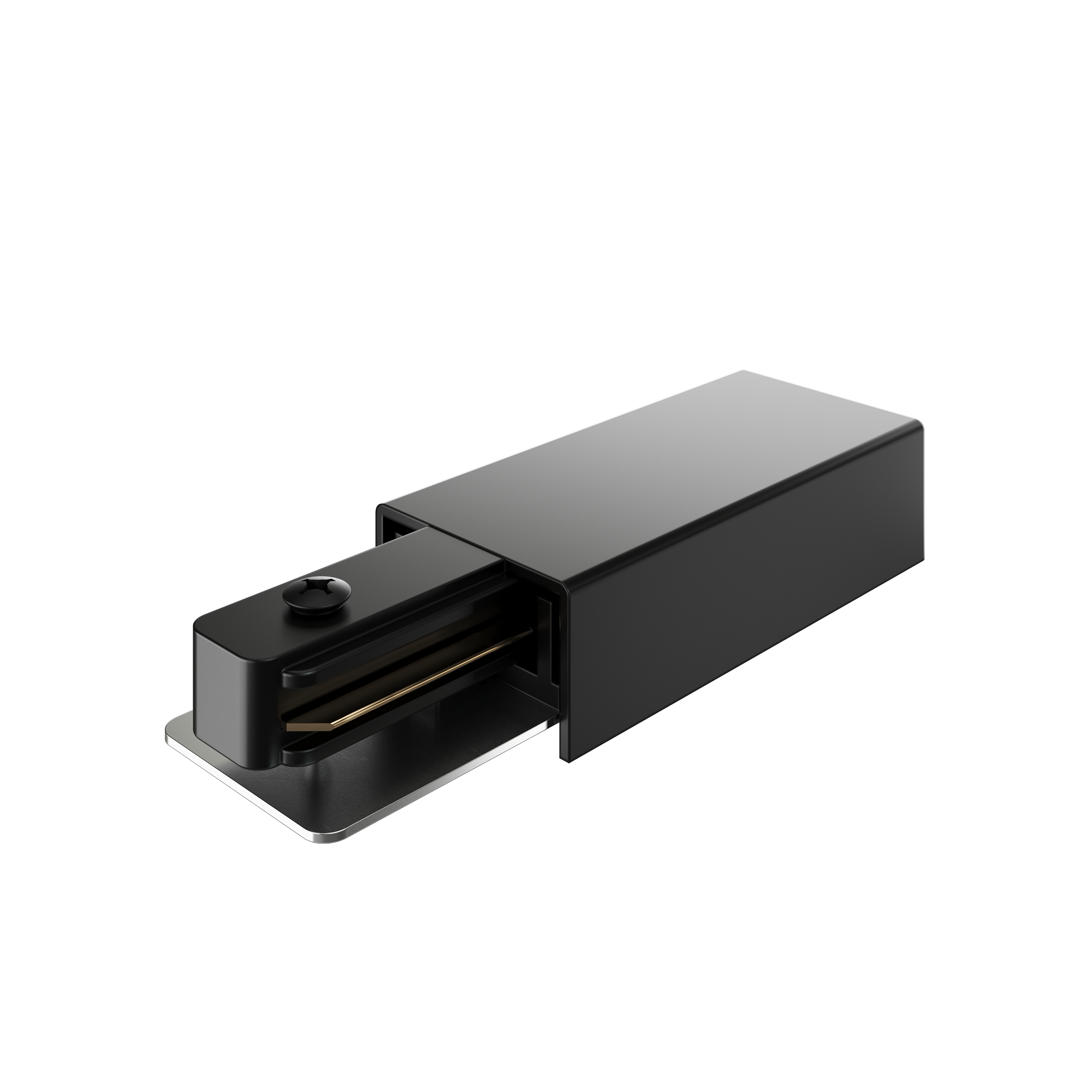 Geniled Ввод питания для однофазного шинопровода Geniled Чёрный