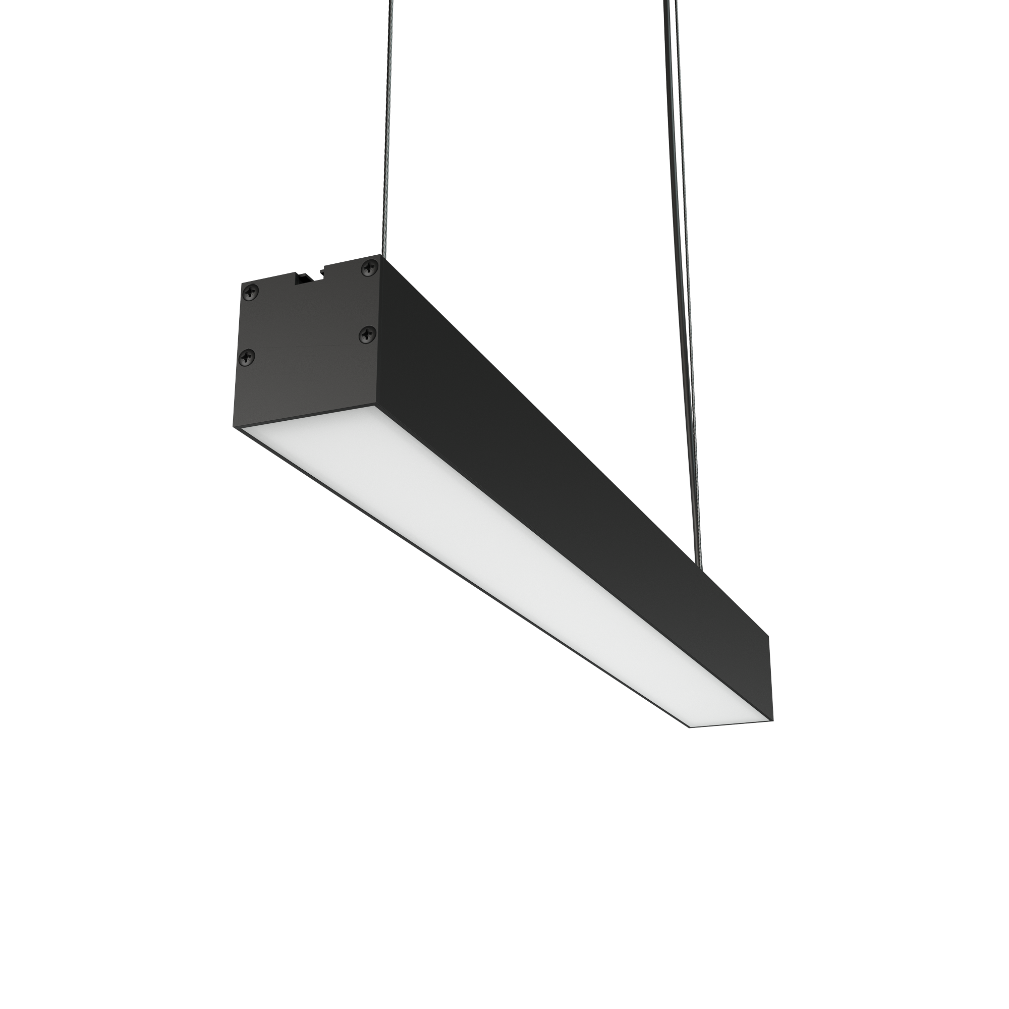 Geniled Line Alum Super 500x50x50 10Вт 4000К 90Ra Опал Черный