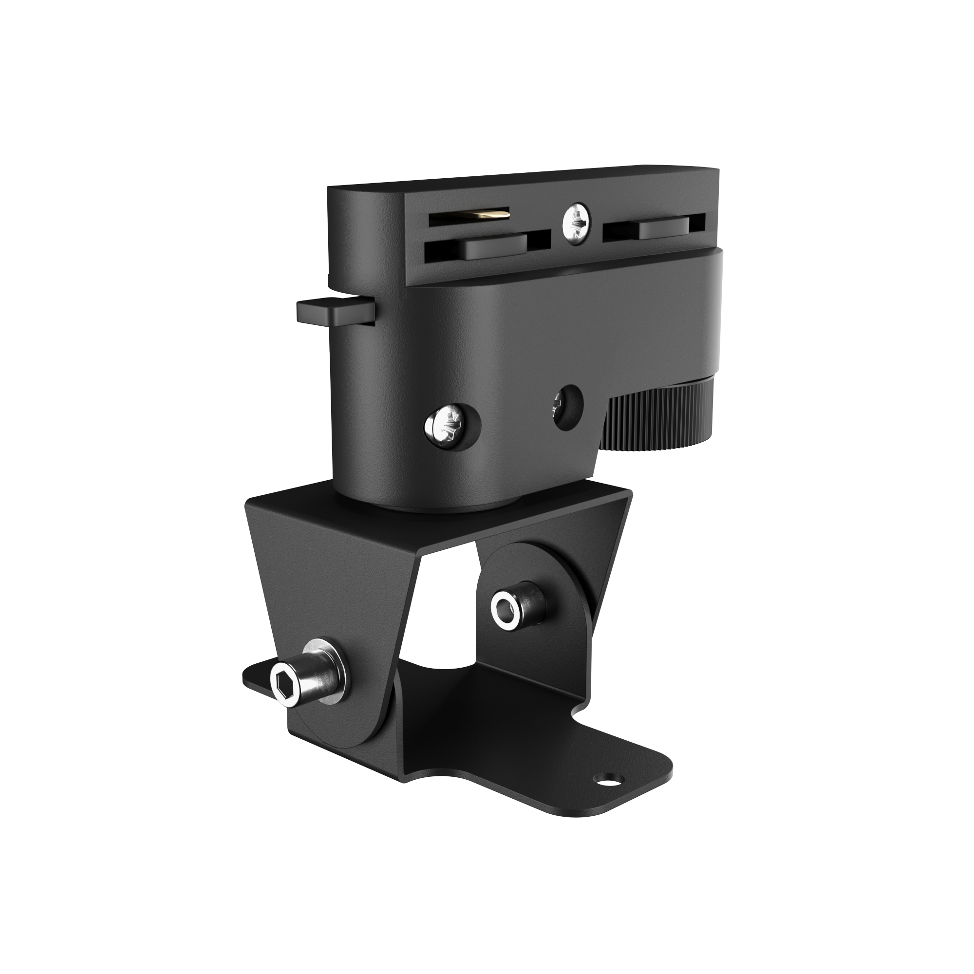 Geniled Крепление с адаптером для 1-фазного шинопровода для светильника Trade Linear 65x60x490 чёрное