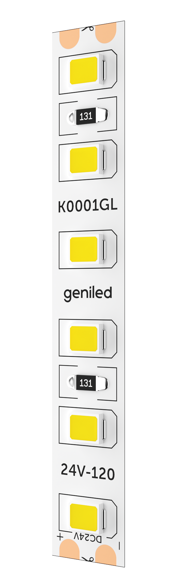 Geniled Светодиодная лента Geniled GL-120SMD2835 24В 12Вт/м 8x5000 2700-3000К IP33
