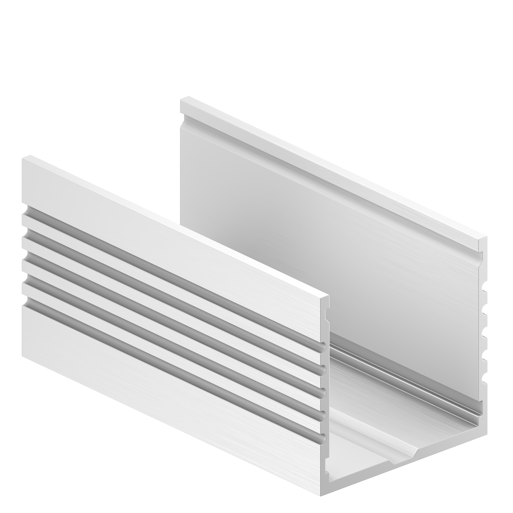 Geniled Профиль Geniled для светодиодной ленты накладной/подвесной  35х35х3000 М34