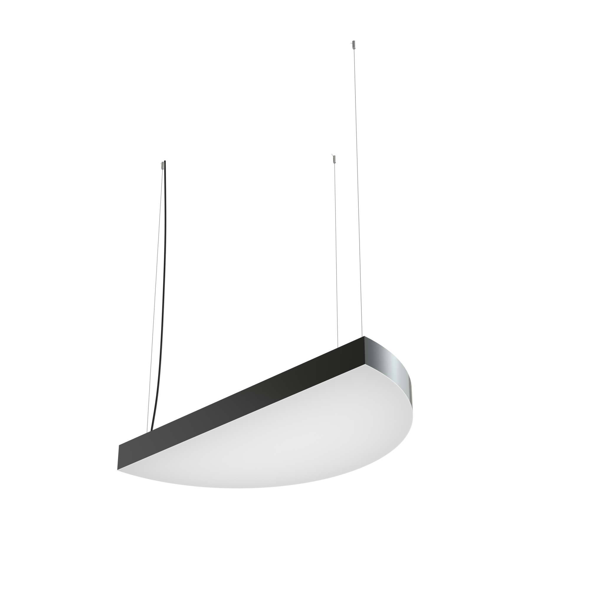 Geniled Disc Half d800 h80 42Вт 4000К 90Ra Черный