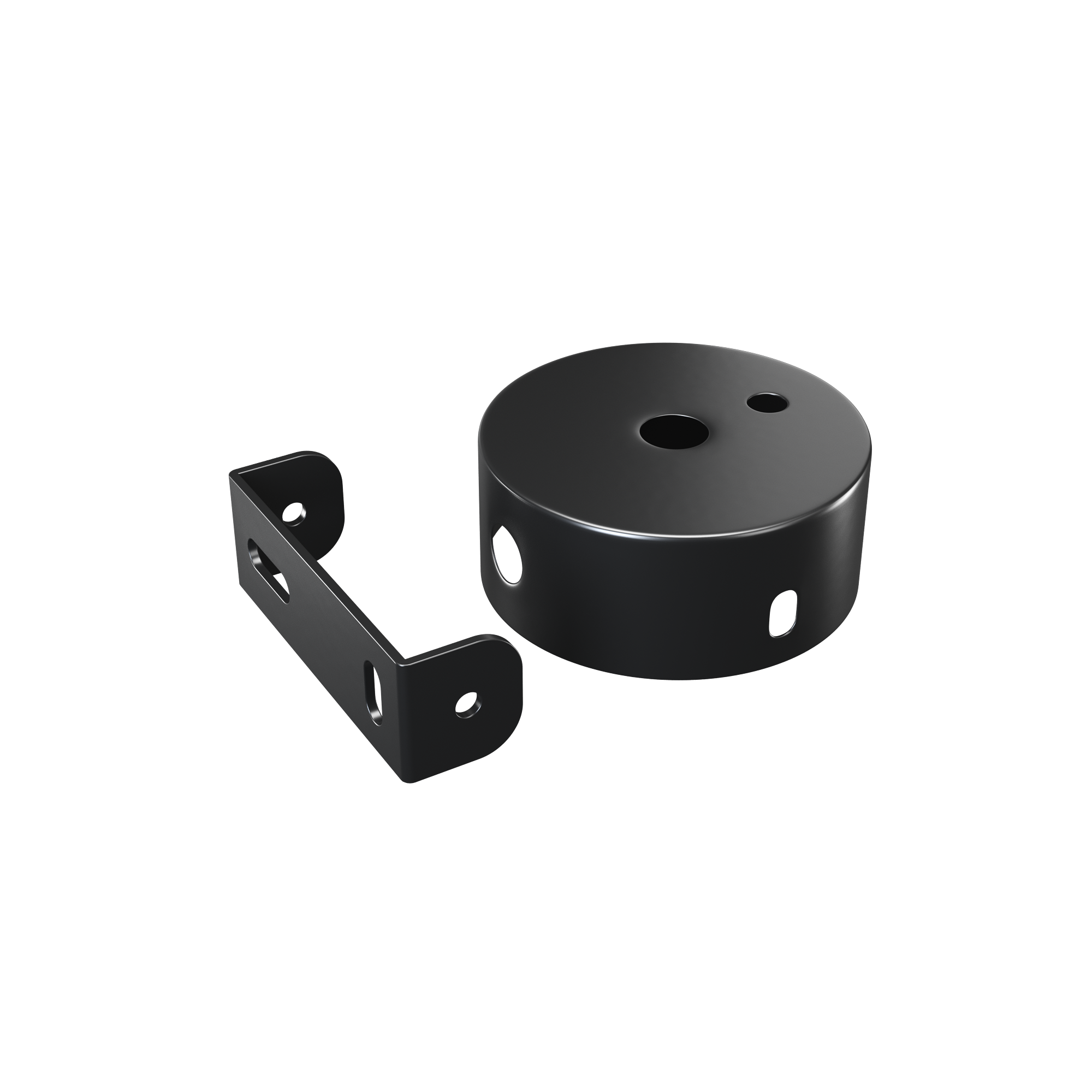 Geniled Потолочная чашка 60x25мм черная