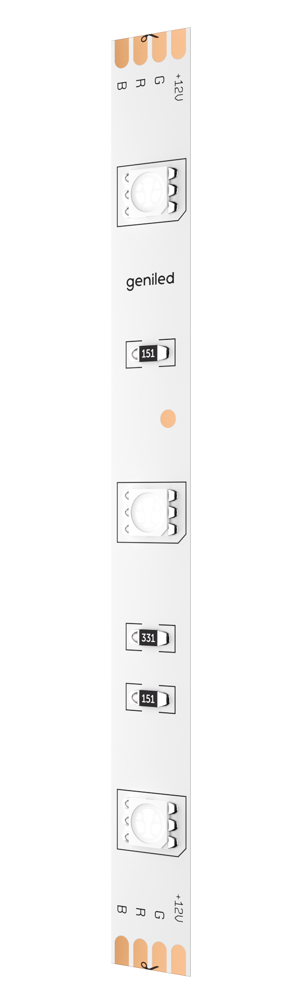 Geniled Светодиодная лента Geniled GL-30SMD5050 12В 7Вт/м 10x2000 RGB IP33
