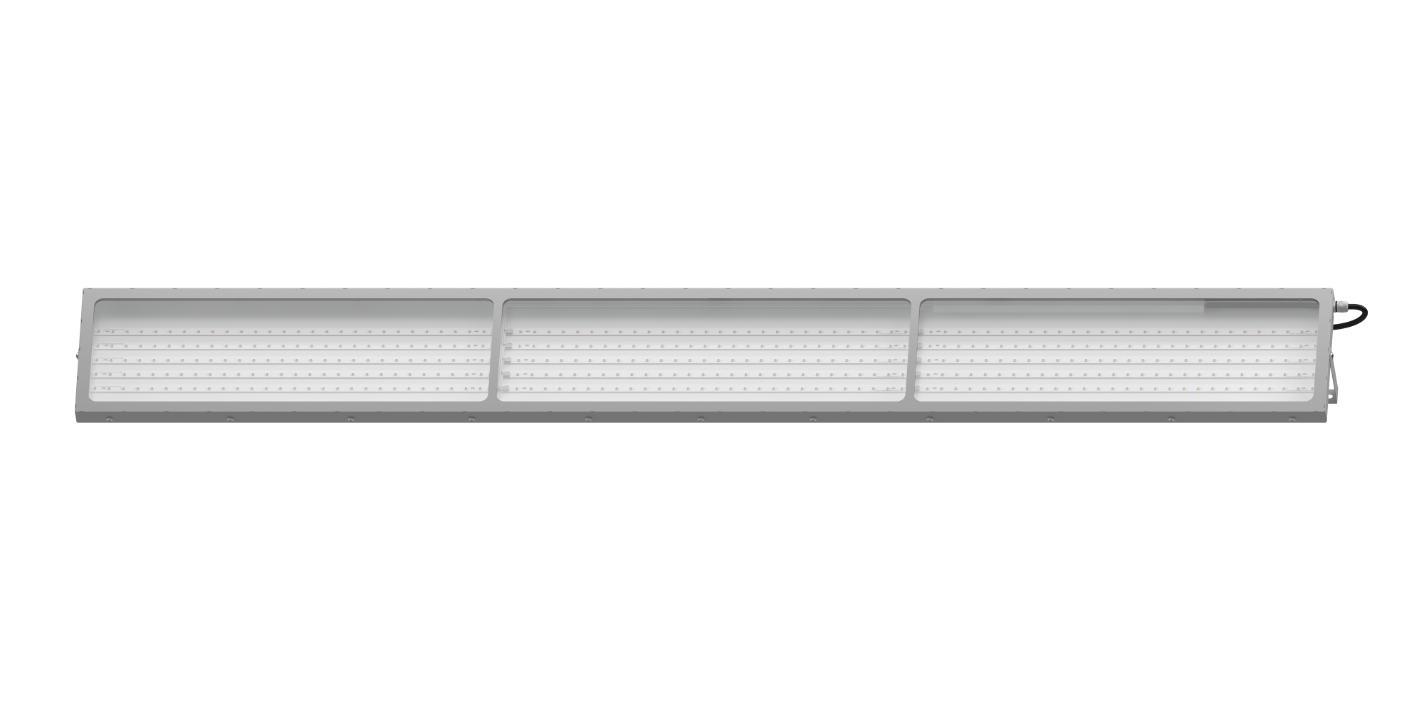 Geniled Titan Advanced 1500x180x30 150Вт 3000К IP66 Прозрачное закаленное стекло Mean Well