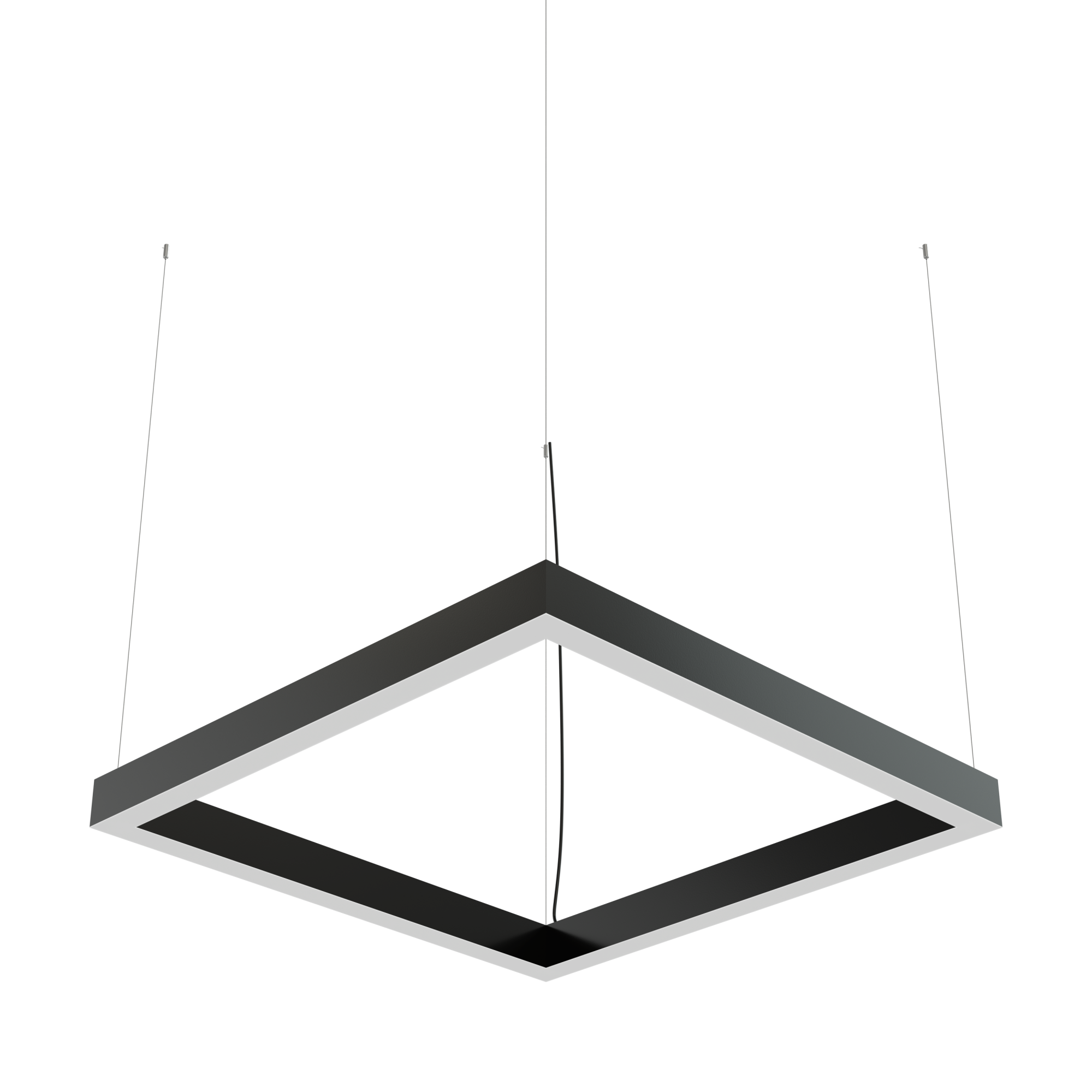 Geniled Quadro Line 1000x1000 h60 w60 100Вт 4000К 90Ra Черный