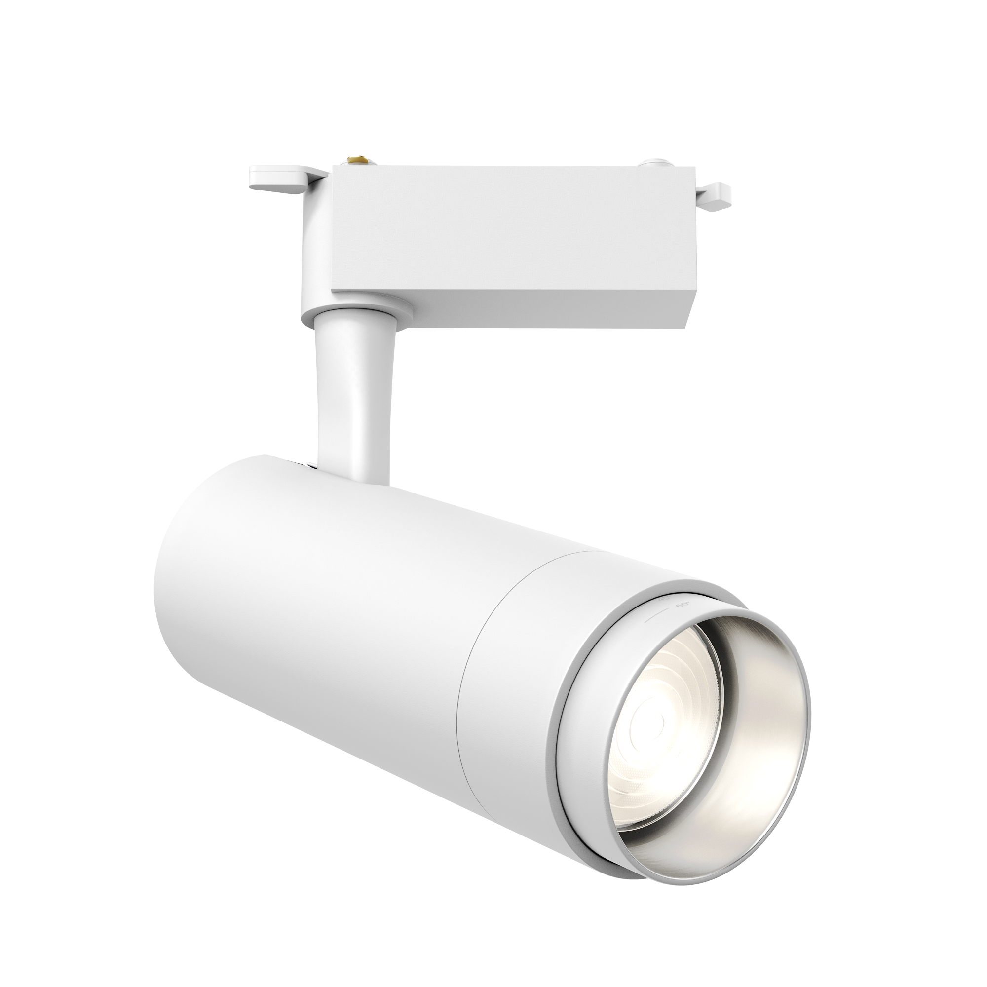 Geniled Трековый светильник Geniled Track Classic Zoom 30Вт 4000K 90Ra Белый с адаптером для 1-фазного шинопровода