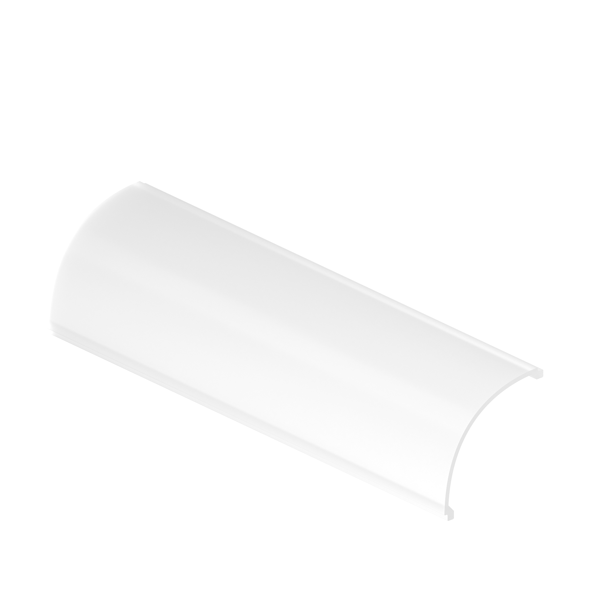 Geniled Рассеиватель для профиля Geniled полукруглый матовый 3000 M20