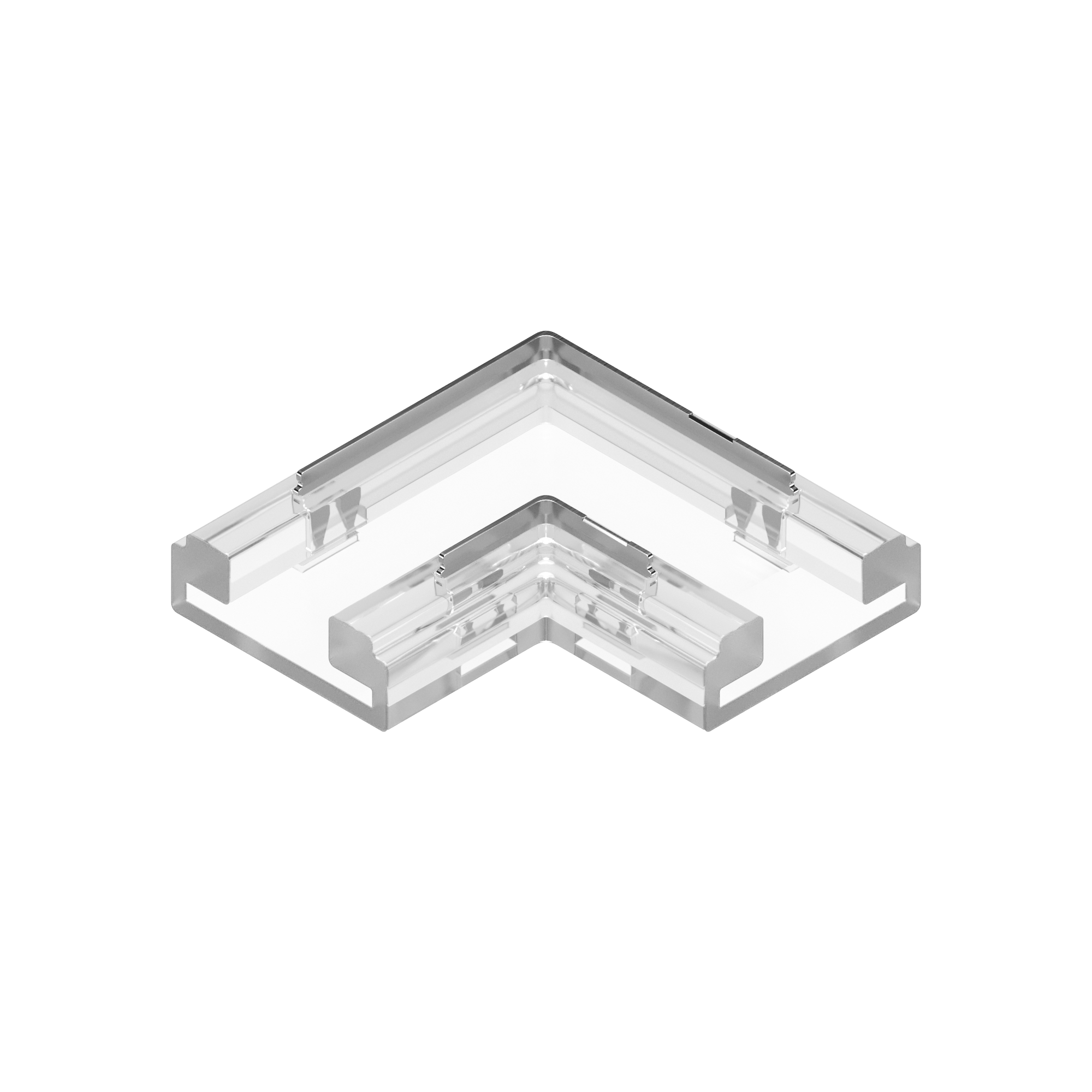 Geniled Угловой коннектор прокалывающий 2pin (5мм) для L-образного жесткого соединения светодиодной ленты 8мм (1шт)