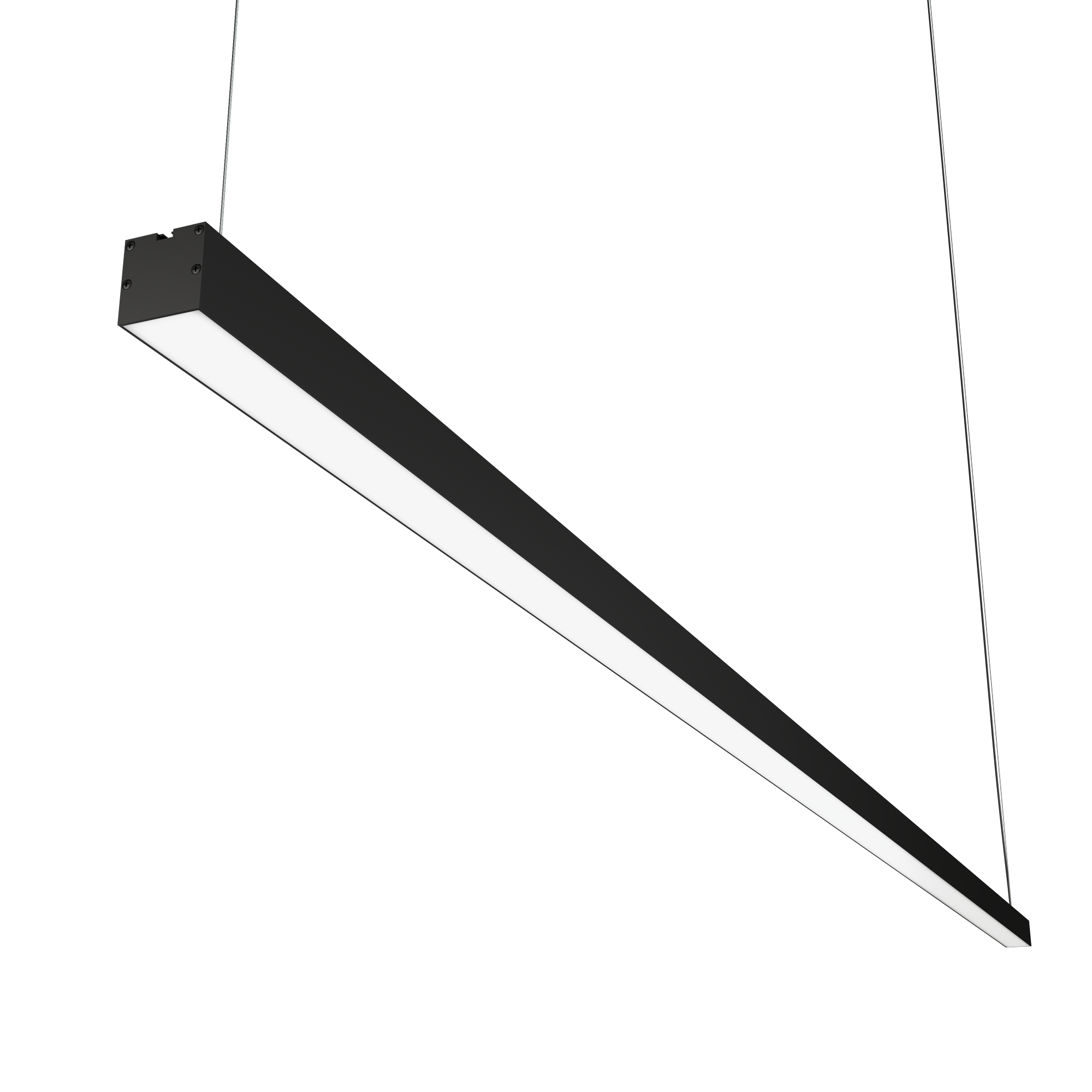 Geniled Line Alum Advanced 2940x50x50 120Вт 4000К 90Ra Опал Черный